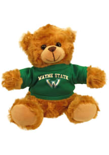 Wayne State Warriors 6 Inch Jersey Bear Plush - Brown