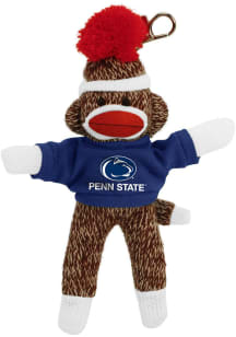 Penn State Nittany Lions 4 Inch Sock Monkey Keychain - Brown