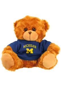 Michigan Wolverines 9 Inch Jersey Bear Plush - Brown