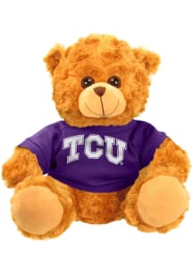 TCU Horned Frogs 9 Inch Jersey Bear Plush - Brown