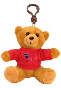 Dayton Flyers 4 Inch Bear Keychain - Brown