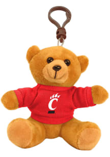 Cincinnati Bearcats 4 Inch Bear Keychain - Brown