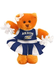 Akron Zips 8 Inch Cheer Bear Plush - Navy Blue