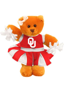 Oklahoma Sooners 8 Inch Cheer Bear Bear Plush