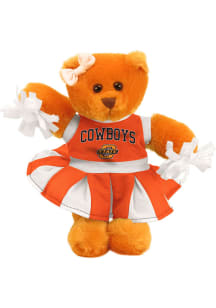 Oklahoma State Cowboys 8 Inch Cheer Bear Plush - Orange