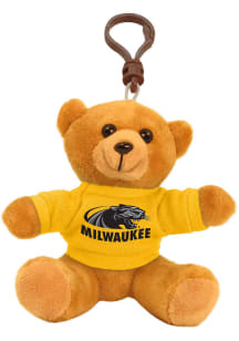 Milwaukee Panthers Bear Plush Keychain - Black
