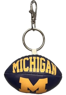 Michigan Wolverines Softee Football Keychain - Yellow