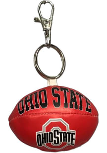 Ohio State Buckeyes Softee Football Keychain - Red