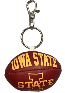 Iowa State Cyclones Softee Football Keychain - Cardinal
