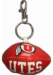 Utah Utes Softee Football Keychain - Red
