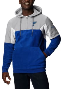 Columbia St Louis Blues Mens Blue Columbia Lodge Hood