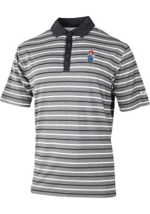 Columbia Nebraska Cornhuskers Mens Black Fall Dusk Short Sleeve Polo
