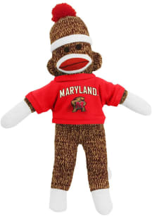 Maryland Terrapins Sock Monkey Plush - Red