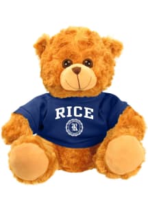 Rice Owls 9 Inch Plush - Blue