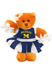 Michigan Wolverines 8 Inch Cheer Bear Bear Plush