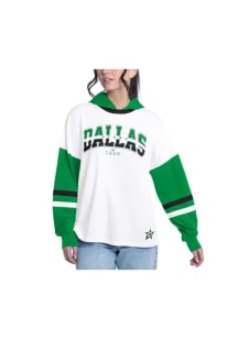 Dallas Stars Womens Kelly Green Key Hooded Sweatshirt