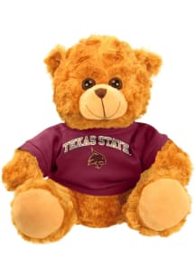 Texas State Bobcats 9 Inch Jersey Bear Plush