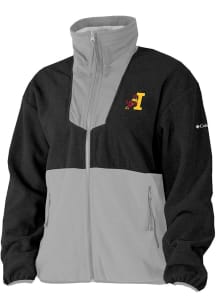 Columbia Iowa State Cyclones Womens Black Sequoia Light Weight Jacket