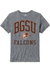 Bowling Green Falcons Grey All American Oversized Number One Short Sleeve T Shirt