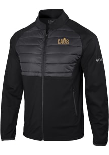 Columbia Cleveland Cavaliers Mens Black Heat Seal In the Element Medium Weight Jacket
