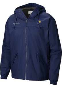 Columbia Indiana Pacers Mens Navy Blue Heat Seal Oroville Creek Lined Jacket Medium Weight Jacket