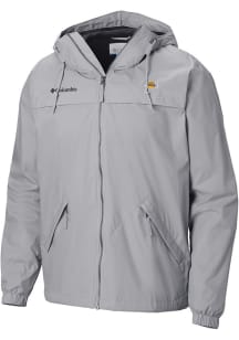 Columbia Los Angeles Lakers Mens Grey Heat Seal Oroville Creek Lined Jacket Medium Weight Jacket