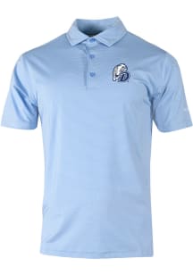 Columbia Drake Bulldogs Mens White Double Hit Polo Short Sleeve Polo