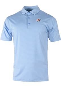 Columbia Oklahoma City Thunder Mens White Double Hit Polo Short Sleeve Polo