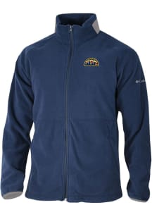 Columbia Denver Nuggets Mens Navy Blue Everest Ridge Fleece Medium Weight Jacket