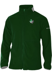 Columbia Dallas Stars Mens Green Everest Ridge Fleece Medium Weight Jacket