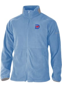 Columbia SMU Mustangs Mens White Everest Ridge Fleece Medium Weight Jacket