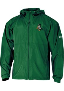 Columbia Michigan State Spartans Mens Green Prodigy Windbreaker Light Weight Jacket