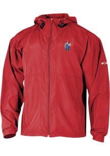 Columbia Nebraska Cornhuskers Mens Red Prodigy Windbreaker Light Weight Jacket
