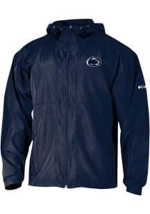 Columbia Penn State Nittany Lions Mens Navy Blue Prodigy Windbreaker Light Weight Jacket