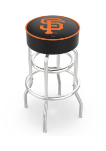 San Francisco Giants Double-Ring Swivel Pub Stool - Silver