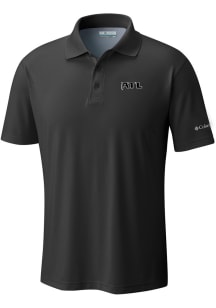 Columbia Atlanta Falcons Mens Black Heat Seal Low Drag Offshore Polo Short Sleeve Polo