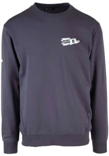 Levelwear Detroit Tigers Mens Navy Blue ZANE Rafters Long Sleeve Crew Sweatshirt