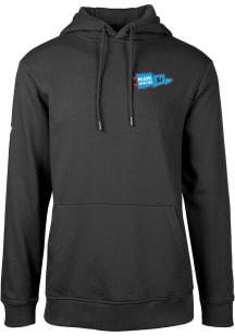 Levelwear Miami Marlins Mens Black PODIUM Rafters Long Sleeve Hoodie