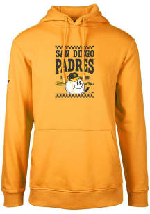Levelwear San Diego Padres Mens Gold PODIUM Inaugural Long Sleeve Hoodie