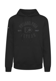 Levelwear Philadelphia Flyers Mens Black Podium Abyssal Long Sleeve Hoodie