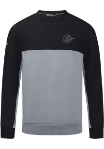 Levelwear Vancouver Canucks Mens Black Legacy Nightfall Long Sleeve Crew Sweatshirt
