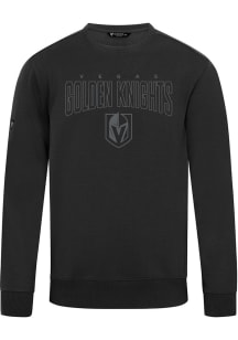 Levelwear Vegas Golden Knights Mens Black Zane Darkmoon Long Sleeve Crew Sweatshirt