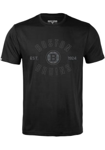 Levelwear Boston Bruins Black Richmond Abyssal Short Sleeve T Shirt