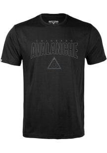 Levelwear Colorado Avalanche Black Richmond Darkmoon Short Sleeve T Shirt