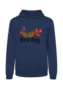 Levelwear Boston Red Sox Mens Navy Blue Podium Ball Park Food Long Sleeve Hoodie