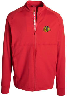Levelwear Chicago Blackhawks Mens Red Nitro Track Jacket