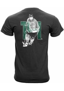 Jamie Benn Dallas Stars Black screen printed Short Sleeve Player T Shirt