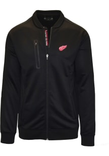 Levelwear Detroit Red Wings Mens Black Primo Long Sleeve Zip