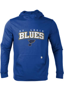 Levelwear St Louis Blues Mens Royal Blue THRIVE Long Sleeve Lightweight Hoodie