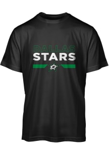 Levelwear Dallas Stars Black ANTHEM Short Sleeve T Shirt